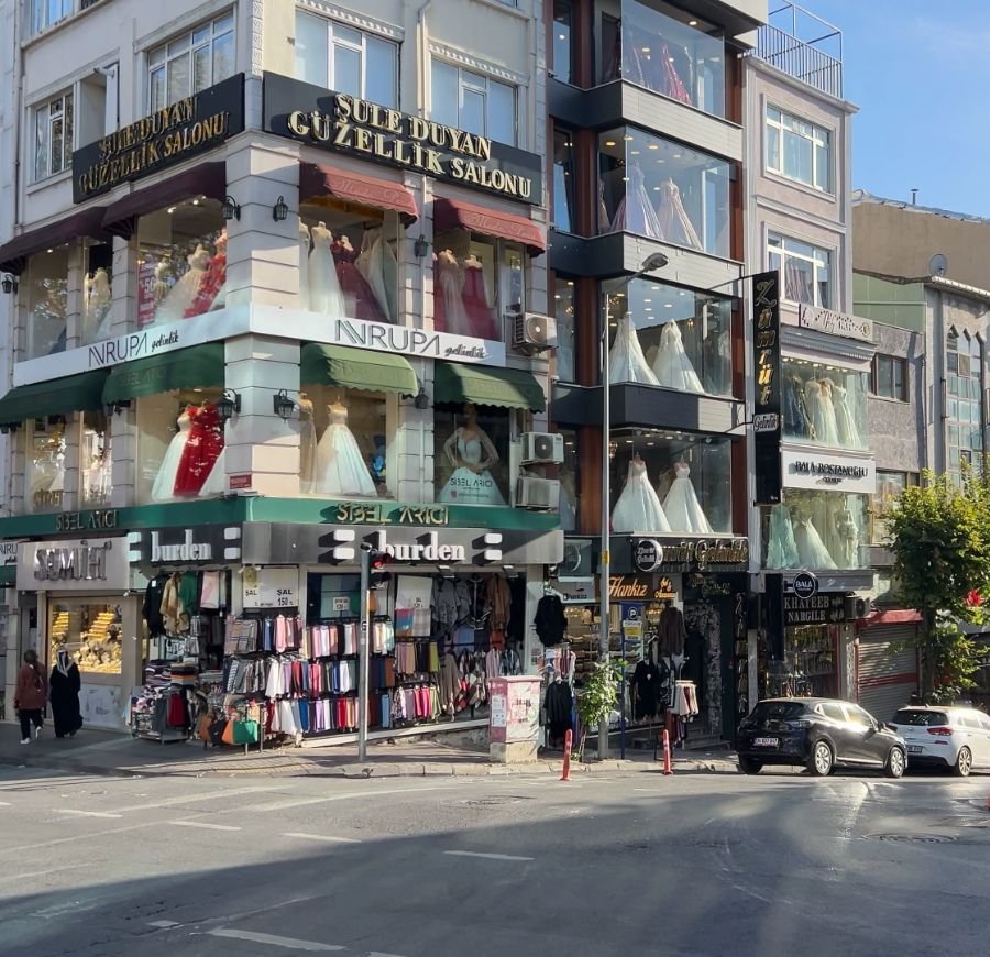 4 Fevzipaşa street wedding dress shopping Istanbul