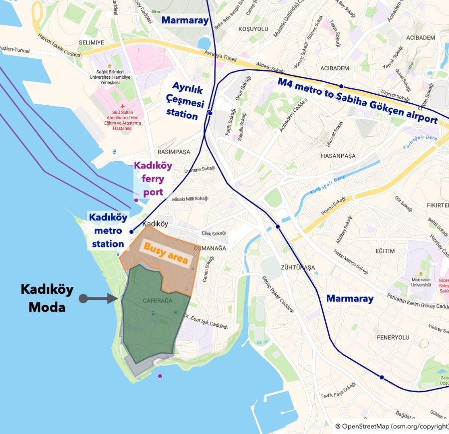 7 Where to book an Airbnb in Kadıköy Moda
