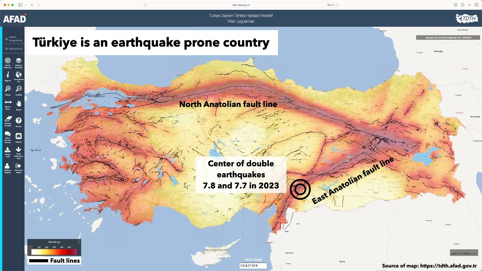 1- Earthquake risk in Turkey Earthquake risk in Turkey