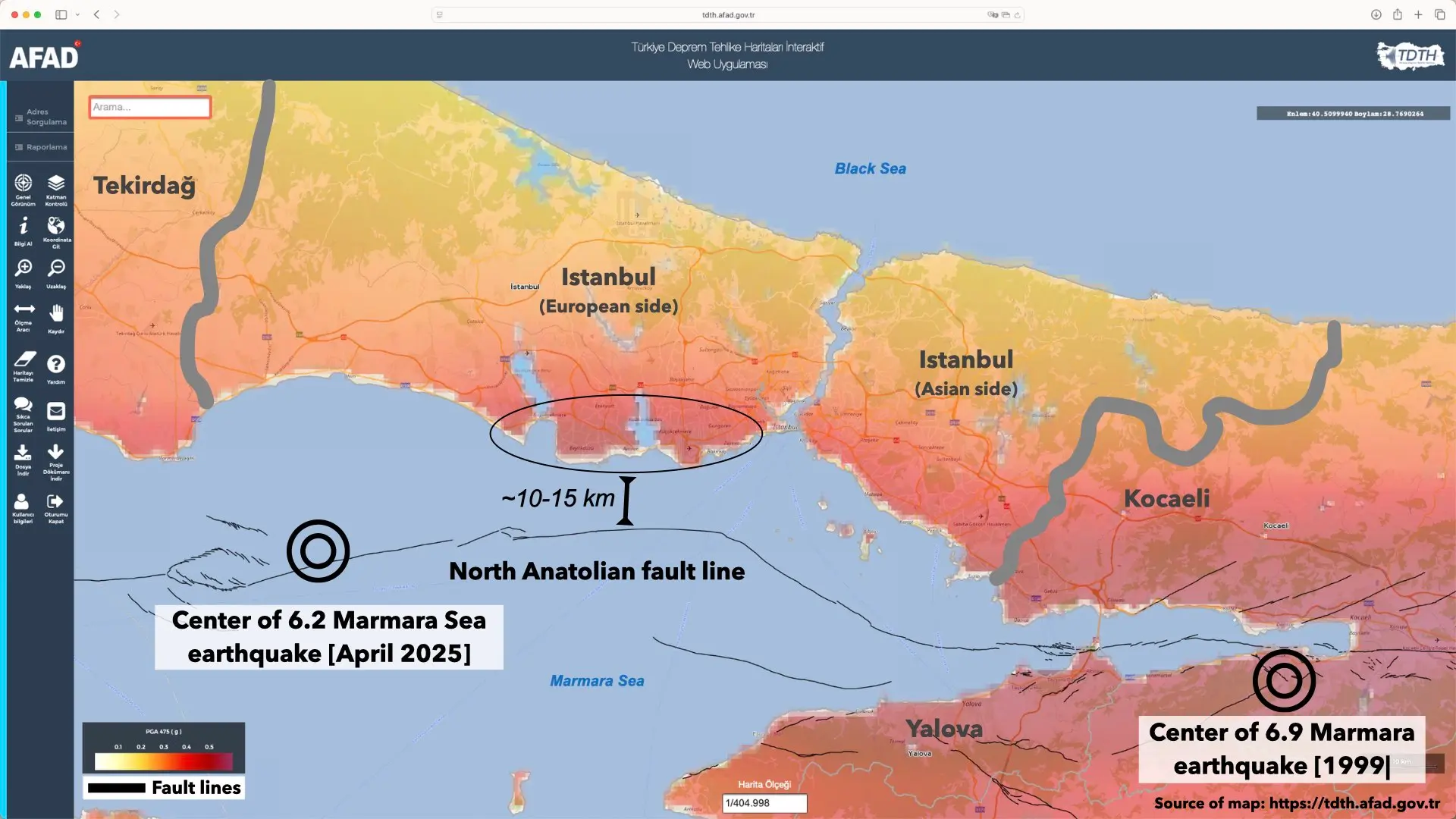 2- Earthquake risk in Istanbul Earthquake risk in Istanbul